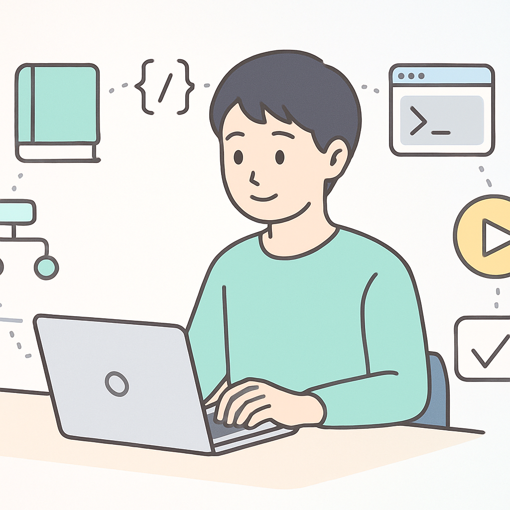 プログラミング何から始める？最短ルートを解説（初心者向け手順）