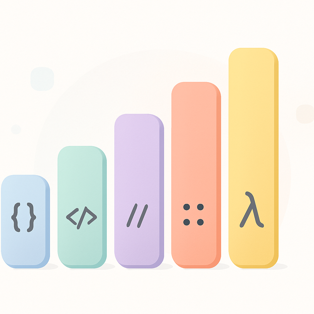 プログラミング言語の難易度徹底比較｜言語の選び方