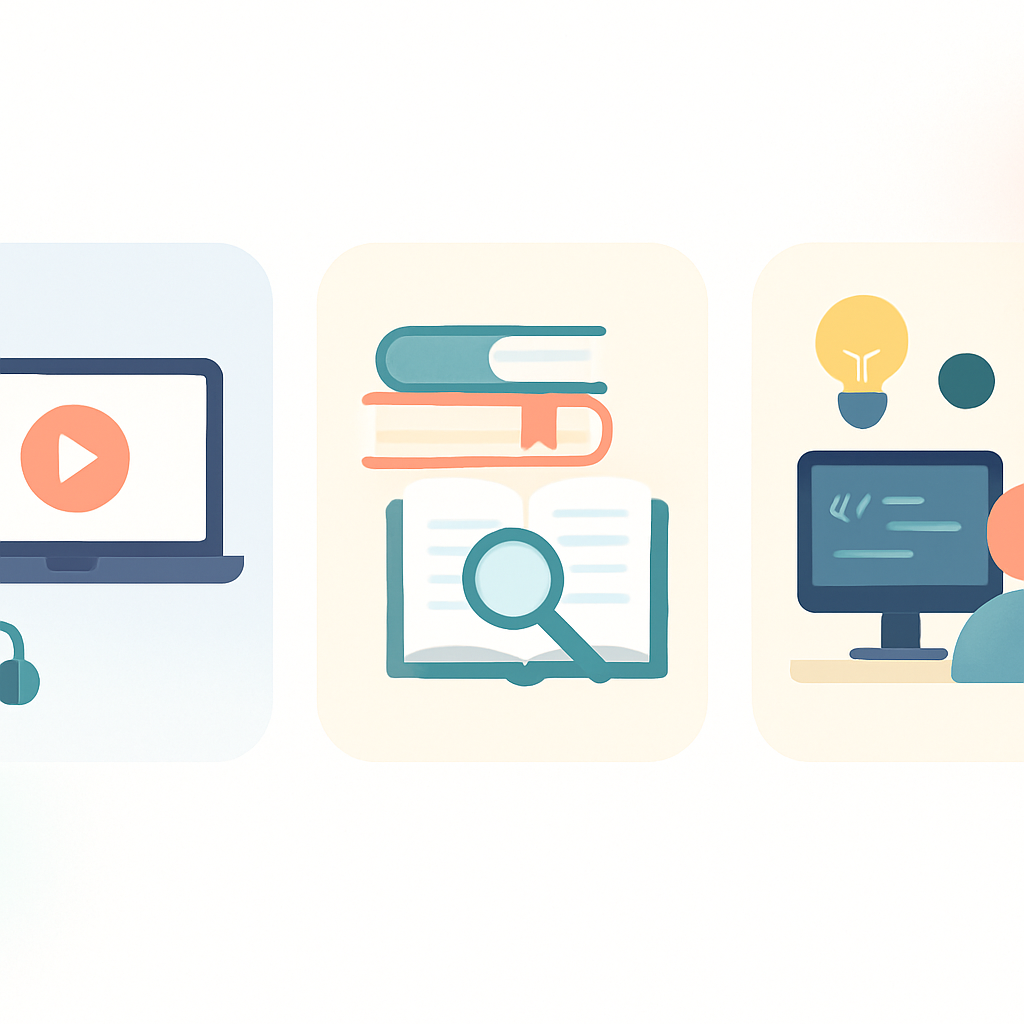 プログラミングを学ぶ主な3つの方法